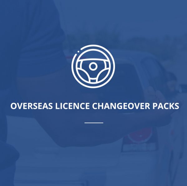 overseas licence changeover packs